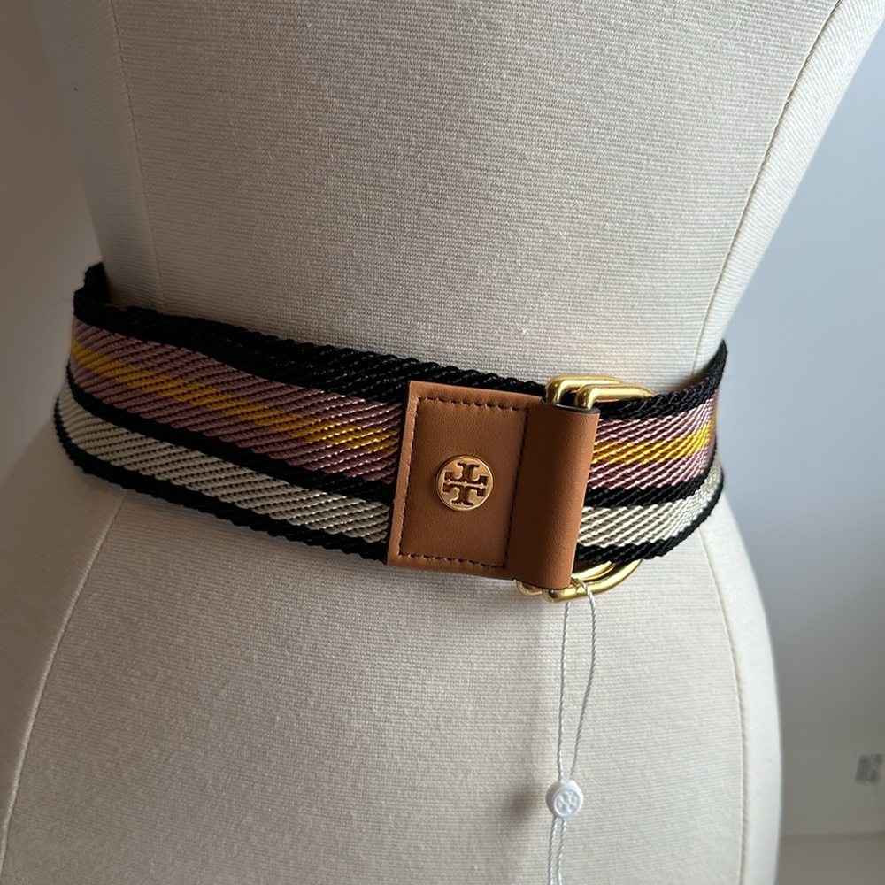 Tory Burch Web Belt Size S NWT - Picture 5 of 5